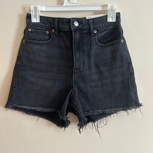 American Eagle Outfitters Black Jean Shorts